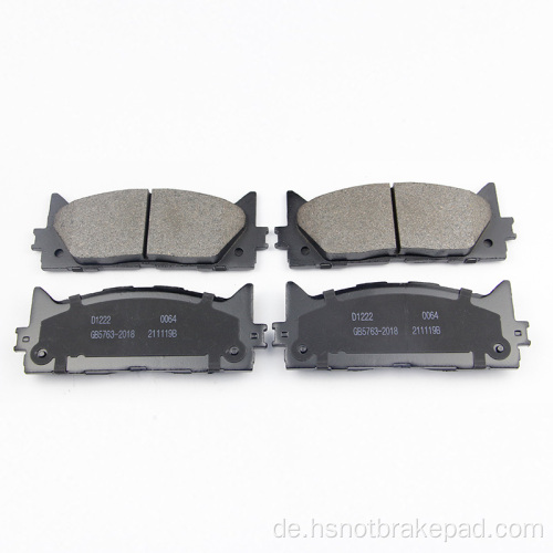 D12222High Quality Toyota Camry vordere Keramikbremspolster